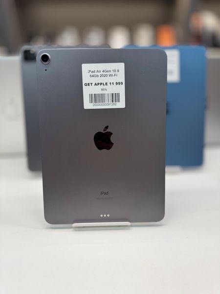 iPad Air 4Gen 10,9", 2020, 64GB, WI-FI, (А2316), АКБ 86% "Space Gray" 2000000097282 фото