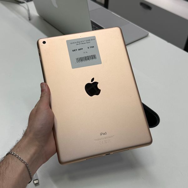 iPad 6Gen 9.7&rsquo;&rsquo;, 2018, 32GB, WI-FI, (A1954), АКБ 73% "Rose Gold" 2000000101514 фото
