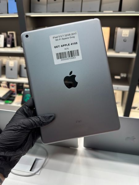 iPad 5Gen 9.7&rsquo;&rsquo;, 2017, 32GB, WI-FI, (А1822), АКБ 80% "Space Gray" 2000000105963 фото
