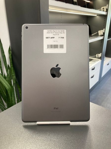 іPad 8Gen 10.2&rsquo;&rsquo;, 2020, 32GB, Wi-Fi, (A2270), АКБ 100% "Space Gray" No Touch-ID 2000000103792 фото