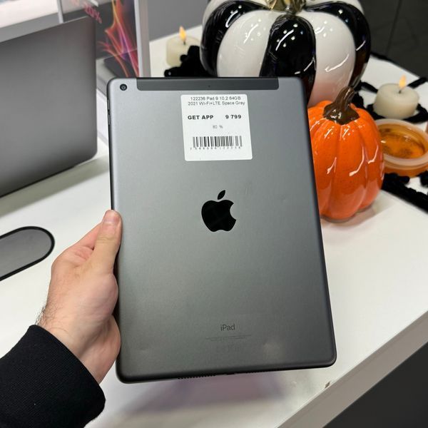 iPad 9Gen 10.2&rsquo;&rsquo;, 2021, 64GB, Wi-Fi+LTE, (A2603), АКБ 80% "Space Gray" 2000000122236 фото
