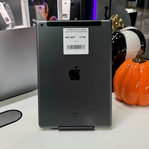 iPad 9Gen 10.2&rsquo;&rsquo;, 2021, 64GB, Wi-Fi+LTE, (A2603), АКБ 80% "Space Gray" 2000000122236 фото