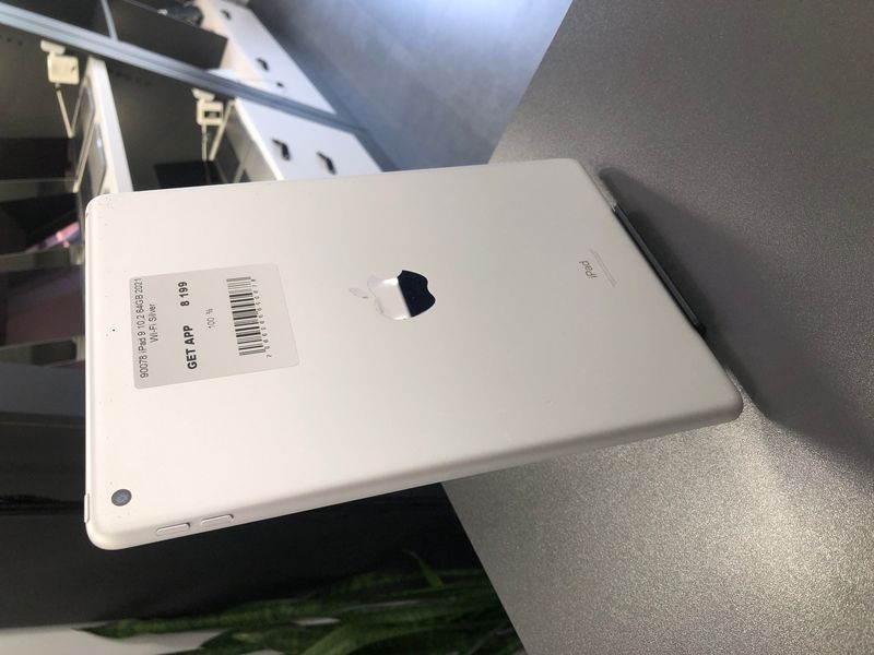 iPad 9Gen 10.2&rsquo;&rsquo;, 2021, 64GB, Wi-Fi, (A2602), АКБ 100% "Silver" 2000000090078 фото