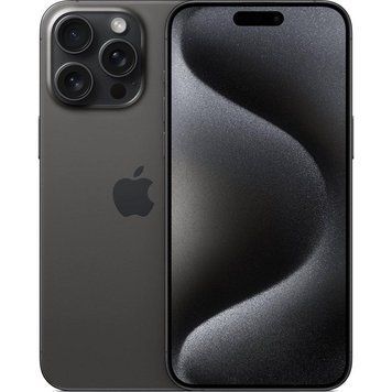 iPhone 15 Pro Max, 2023, 512GB, Black Titanium, АКБ 85% E-sim 2000000086880 фото