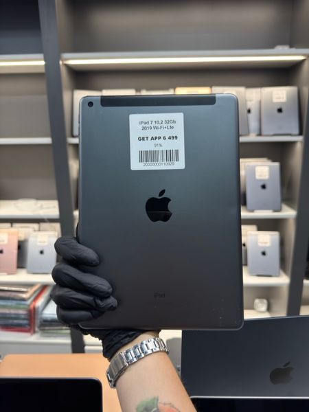 iPad 7Gen 10.2&rsquo;&rsquo;, 2019, 32GB, Wi-Fi+LTE, (A2200), АКБ 91% "Space Gray" 2000000110929 фото
