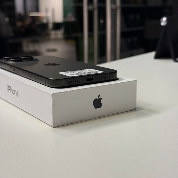 iPhone 15 Pro Max, 2023, 512GB, Black Titanium, АКБ 85% E-sim 2000000086880 фото