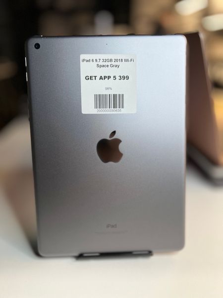iPad 6Gen 9.7&rsquo;&rsquo;, 2018, 32GB, WI-FI, (A1954), АКБ 98% "Space Gray" 2000000093635 фото