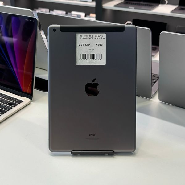 іPad 8Gen 10.2&rsquo;&rsquo; 2020, 32GB, Wi-Fi+LTE, (A2428), АКБ 88% "Space Gray" 2000000107486 фото