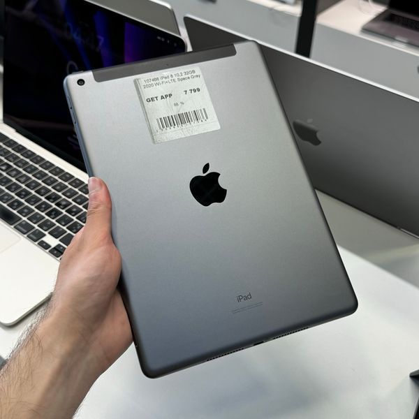 іPad 8Gen 10.2&rsquo;&rsquo; 2020, 32GB, Wi-Fi+LTE, (A2428), АКБ 88% "Space Gray" 2000000107486 фото