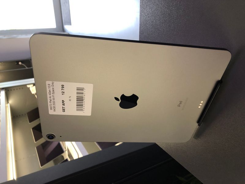iPad Air 4Gen 10,9", 2020, 64GB, WI-FI, (А2316), АКБ 80% "Space Gray" 2000000098272 фото