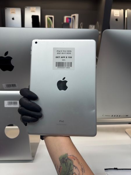iPad 9Gen 10.2&rsquo;&rsquo;, 2021, 64GB, Wi-Fi, (A2602), АКБ 99% "Silver" Removed MDM  2000000110905 фото