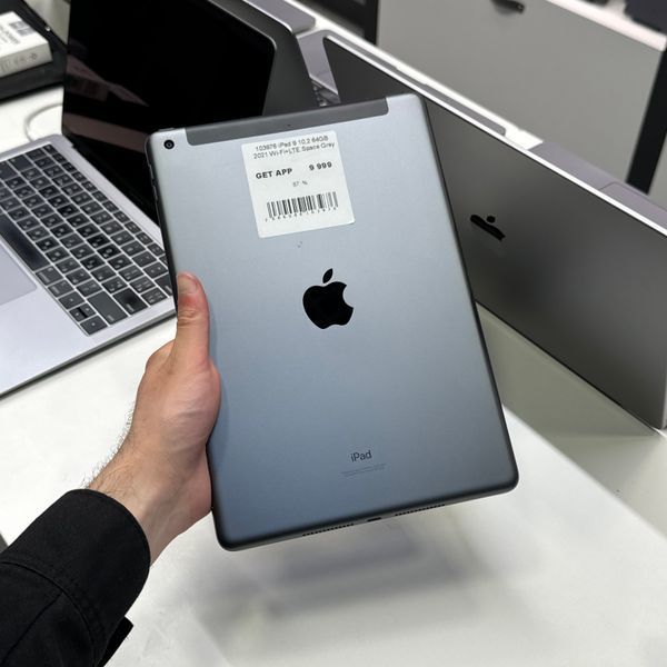 iPad 9Gen 10.2&rsquo;&rsquo;, 2021, 64GB, Wi-Fi+LTE, (A2603), АКБ 87% "Space Gray" 2000000103976 фото