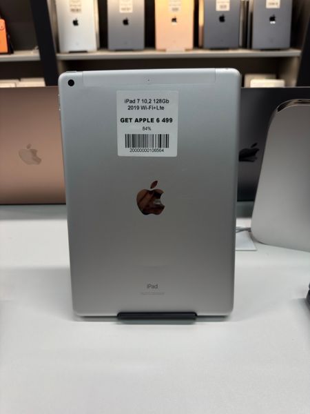 iPad 7Gen 10.2&rsquo;&rsquo;, 2019, 128GB, WI-FI+LTE, (A2200), АКБ 84% "Silver" 2000000106564 фото