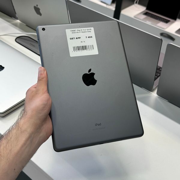 іPad 8Gen 10.2&rsquo;&rsquo;, 2020, 32GB, Wi-Fi, (A2270), АКБ 86% "Space Gray" 2000000106687 фото