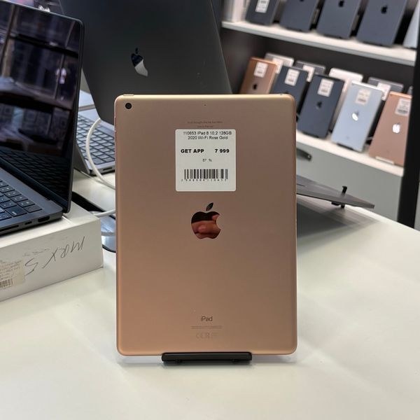іPad 8Gen 10.2&rsquo;&rsquo;, 2020, 128GB, Wi-Fi, (А2270), АКБ 87% "Rose Gold" 2000000110653 фото