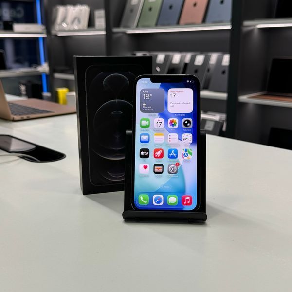 iPhone 12 Pro , 2020, 128GB, Graphite, АКБ 73% 2000000106410 фото