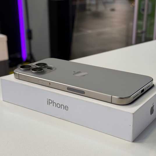 iPhone 15 Pro Max, 2023, 256GB, Natural Titanium, АКБ 87% - купить