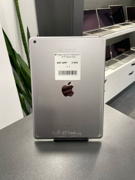 iPad 5Gen 9.7&rsquo;&rsquo;, 2017, 32GB, WI-FI, (А1822), АКБ 95% "Space Gray" 2000000105994 фото