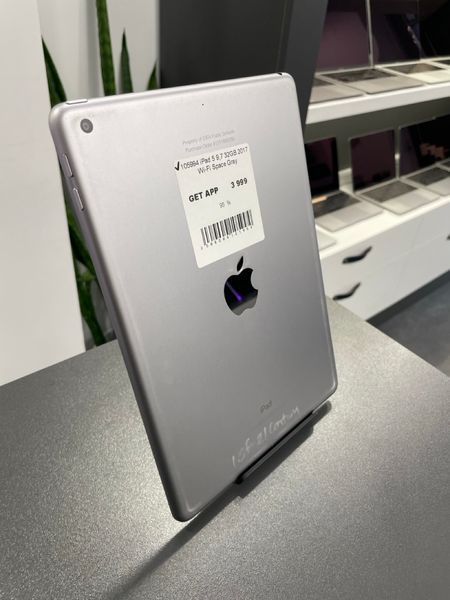 iPad 5Gen 9.7&rsquo;&rsquo;, 2017, 32GB, WI-FI, (А1822), АКБ 95% "Space Gray" 2000000105994 фото