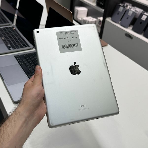 iPad 7Gen 10.2&rsquo;&rsquo;, 2019, 32GB, WI-FI, (A2197), АКБ 91% "Silver" 2000000104577 фото