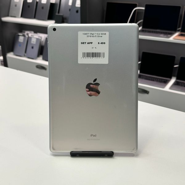 iPad 7Gen 10.2&rsquo;&rsquo;, 2019, 32GB, WI-FI, (A2197), АКБ 91% "Silver" 2000000104577 фото