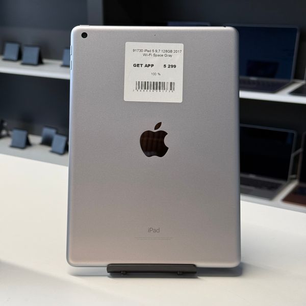 iPad 5Gen 9.7&rsquo;&rsquo;, 2017, 128GB, WI-FI, (А1822), АКБ 100% "Space Gray" 2000000091730 фото