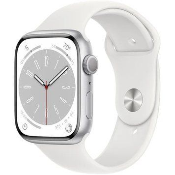 Apple Watch (8 Gen.), 41mm&rsquo;&rsquo;, 2022, GPS "Silver Aluminum Case" АКБ 90% 2000000079356 фото