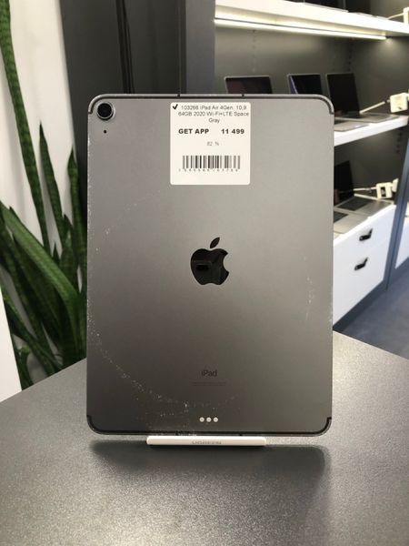 iPad Air 4Gen 10,9", 2020, 64GB, WI-FI+LTE, (А2324), АКБ 82% "Space Grey" 2000000103266 фото