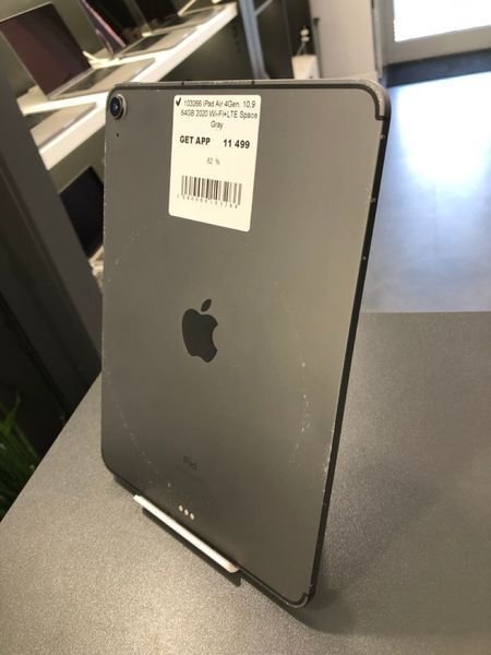 iPad Air 4Gen 10,9", 2020, 64GB, WI-FI+LTE, (А2324), АКБ 82% "Space Grey" 2000000103266 фото