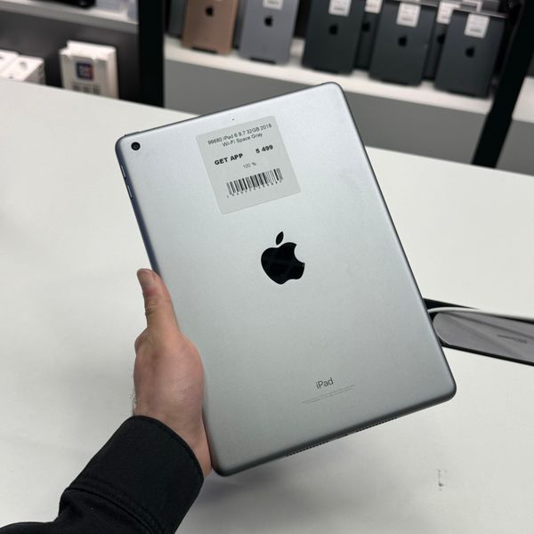 iPad 6Gen 9.7&rsquo;&rsquo;, 2018, 32GB, WI-FI, (A1954), АКБ 100% "Space Gray" 2000000099880 фото