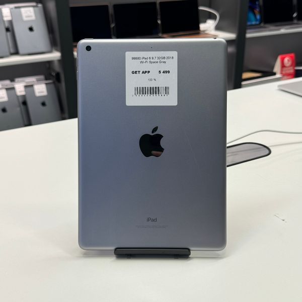 iPad 6Gen 9.7&rsquo;&rsquo;, 2018, 32GB, WI-FI, (A1954), АКБ 100% "Space Gray" 2000000099880 фото