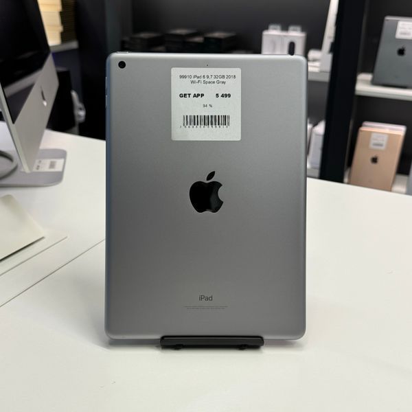 iPad 6Gen 9.7&rsquo;&rsquo;, 2018, 32GB, WI-FI, (A1954), АКБ 94% "Space Gray" 2000000099910 фото