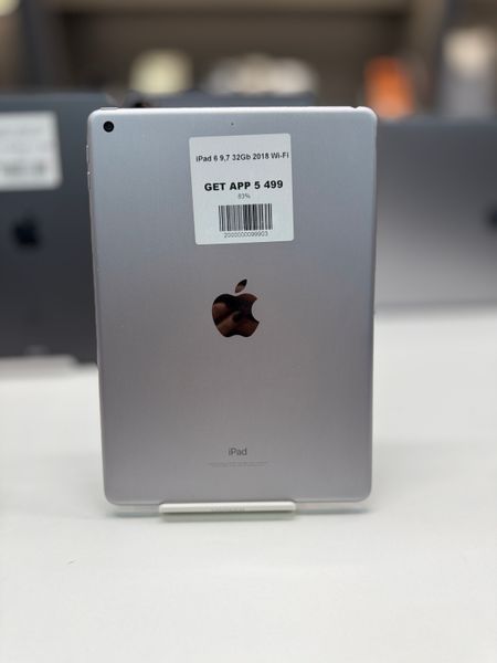 iPad 6Gen 9.7&rsquo;&rsquo;, 2018, 32GB, WI-FI, (A1954), АКБ 83% "Space Gray" 2000000099903 фото