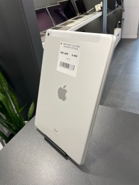 iPad 7Gen 10.2&rsquo;&rsquo;, 2019, 32GB, WI-FI+LTE, (A2200), АКБ 88% "Silver"  2000000106373 фото