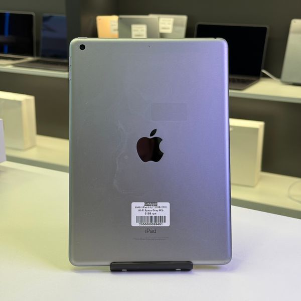iPad 6Gen 9.7&rsquo;&rsquo;, 2018, 32GB, WI-FI, (A1954), АКБ 96% "Space Gray" 2000000099491 фото