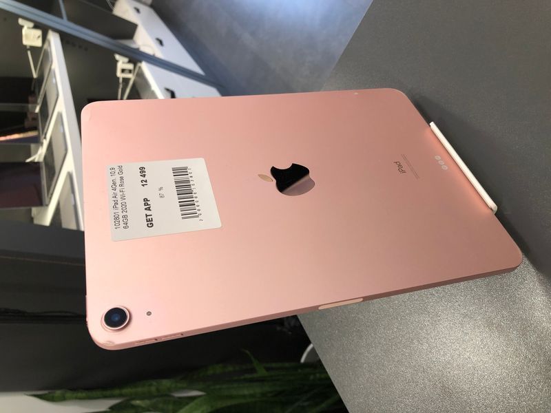 iPad Air 4Gen 10,9", 2020, 64GB, WI-FI, (А2316), АКБ 87% "Rose Gold" 2000000102801 фото