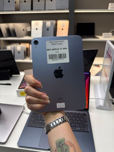 iPad Mini 6Gen 8.3&rsquo;&rsquo;, 2021, А15, 64GB, Wi-Fi, (A2567), АКБ 100% "Purple" 2000000107172 фото