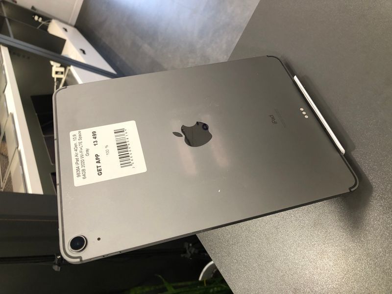 iPad Air 4Gen 10,9", 2020, 64GB, WI-FI+LTE, (А2324), АКБ 100% "Space Gray"  2000000098364 фото