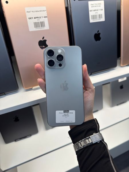iPhone 16 Pro Max, 2024, 256GB, Natural Titanium, Nano-sim АКБ 99% 2000000111063 фото