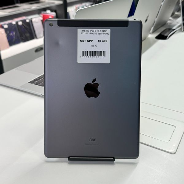 iPad 9Gen 10.2&rsquo;&rsquo;, 2021, 64GB, Wi-Fi+LTE, (A2603), АКБ 100% "Space Gray" 2000000118420 фото