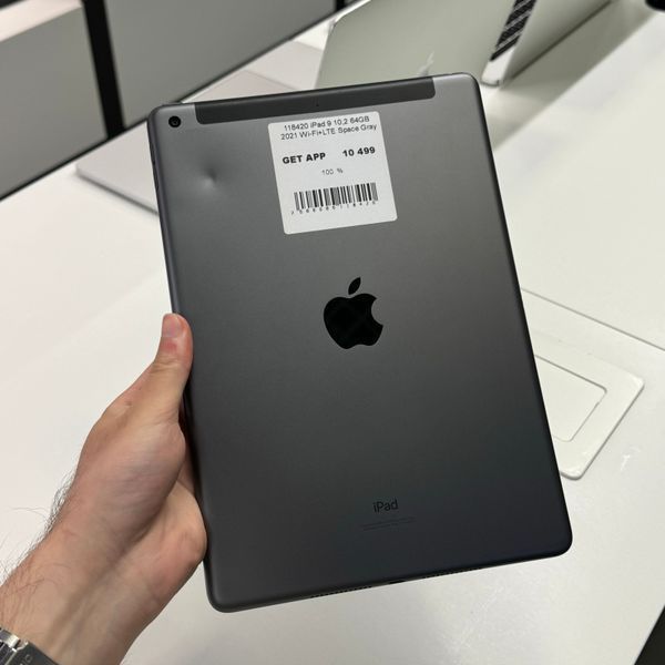 iPad 9Gen 10.2&rsquo;&rsquo;, 2021, 64GB, Wi-Fi+LTE, (A2603), АКБ 100% "Space Gray" 2000000118420 фото