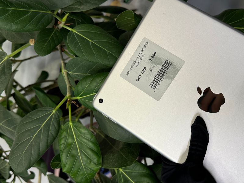 іPad 8Gen 10.2&rsquo;&rsquo;, 2020, 32GB, Wi-Fi, (A2270), АКБ 81% "Silver" 2000000090412 фото
