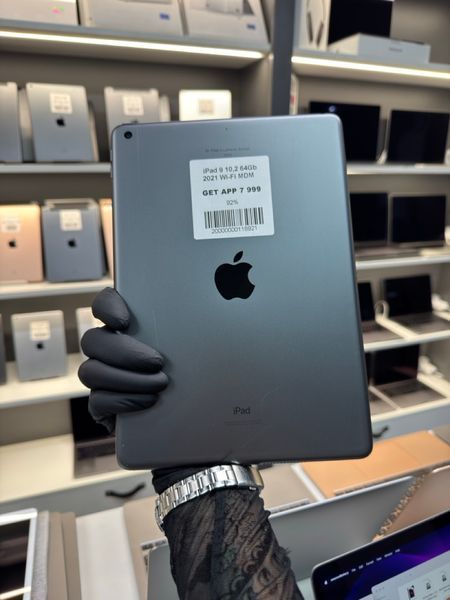 iPad 9Gen 10.2&rsquo;&rsquo;, 2021, 64GB, Wi-Fi, (A2602), АКБ 92% "Space Gray" Removed MDM  2000000116921 фото