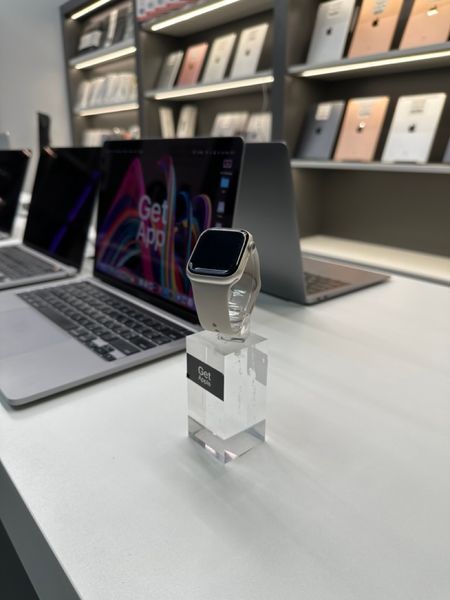 Apple Watch (7 Gen.), 41mm&rsquo;&rsquo;, 2021, GPS "Starlight Aluminum Case" АКБ 90-100% 2000000076348 фото