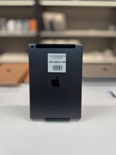 iPad 7Gen 10.2&rsquo;&rsquo;, 2019, 32GB, Wi-Fi+ LTE, (A2200), АКБ 96% "Space Gray" No Touch-ID 2000000098975 фото