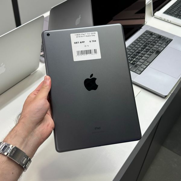 iPad 7Gen 10.2&rsquo;&rsquo;, 2019, 32GB, Wi-Fi, (А2197), АКБ 95% "Space Gray" 2000000119830 фото