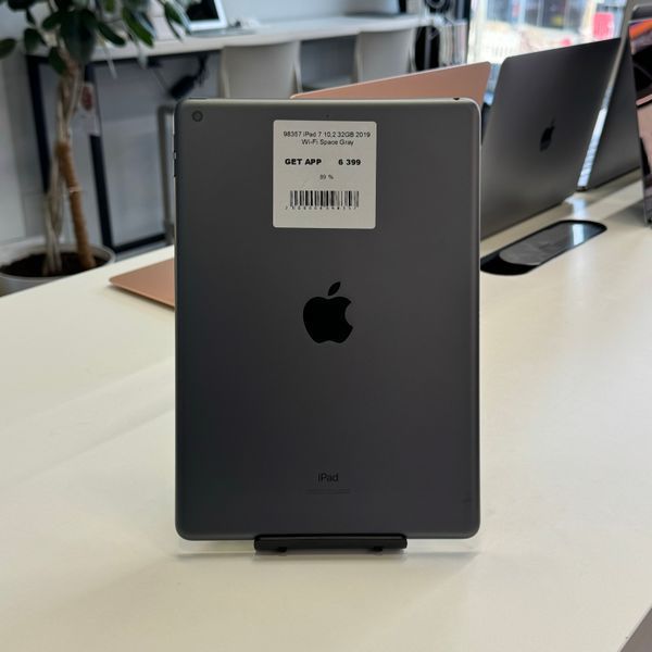 iPad 7Gen 10.2&rsquo;&rsquo;, 2019, 32GB, Wi-Fi, (А2197), АКБ 89% "Space Gray" 2000000098357 фото