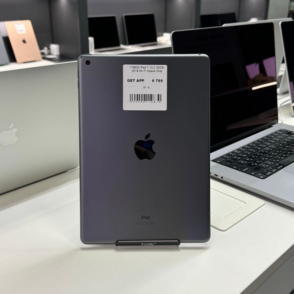 iPad 7Gen 10.2&rsquo;&rsquo;, 2019, 32GB, Wi-Fi, (А2197), АКБ 95% "Space Gray" 2000000119830 фото