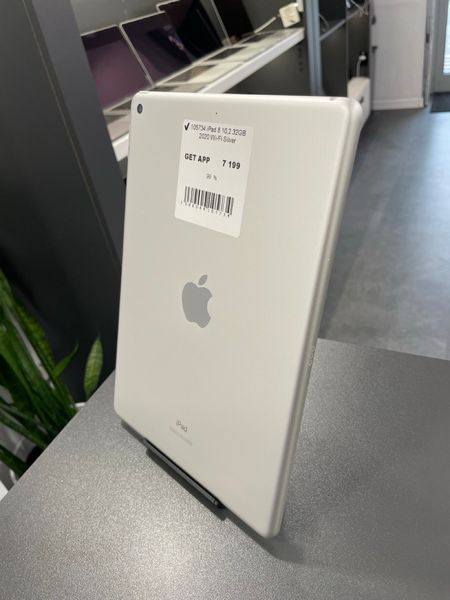 іPad 8Gen 10.2&rsquo;&rsquo;, 2020, 32GB, Wi-Fi, (A2270), АКБ 99% "Silver" 2000000105734 фото