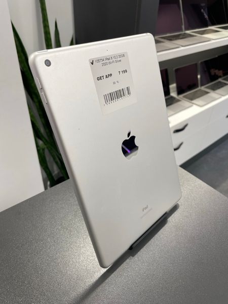 іPad 8Gen 10.2&rsquo;&rsquo;, 2020, 32GB, Wi-Fi, (A2270), АКБ 99% "Silver" 2000000105734 фото